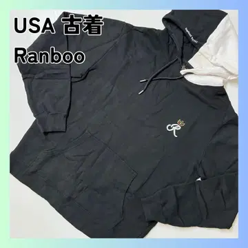 USA 구제 의류 후드티 XL 블랙 YouTuber DSMP ranboo