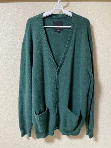 VANS 그린 가디건 L