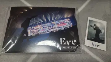 Eve Under Blue BD 조기 예약 특전 탁상 달력 스티커