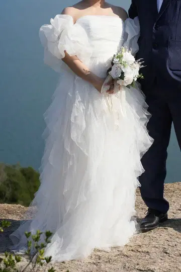 웨딩 퍼프 소매