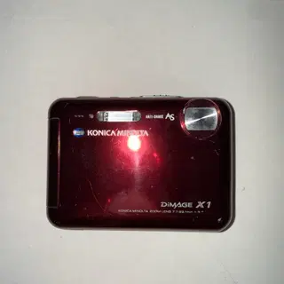코니카 미놀타 디미지 x1 (minolta dimage x1) 레드와인 | 일반디카
