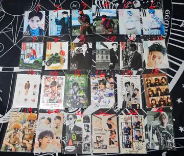 뷔 태현 엽서 포토 티켓 BTS 한국 제작자님 굿즈