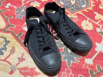 CONVERSE 올스타 ox 블랙 로우컷 스니커즈