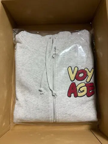 나니와단시 VoyAGE 지퍼 후드티 투어 굿즈