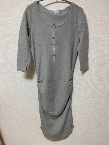 JAMES PERSE 그레이 긴팔 원피스 사이즈 1