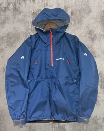 새상품급 몽벨 패들링 아노락 후드티 드로 코드