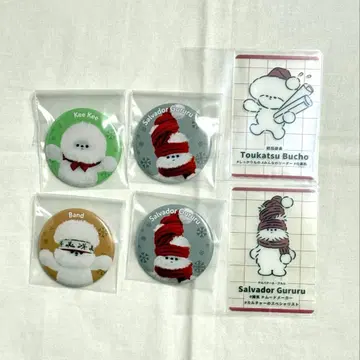 이슬이 엘프 캔뱃지 카드 6개 세트