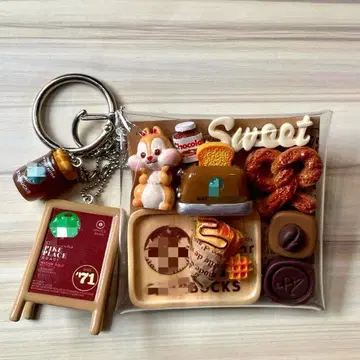 가챠 파우치 다람쥐 씨 카페 브라운