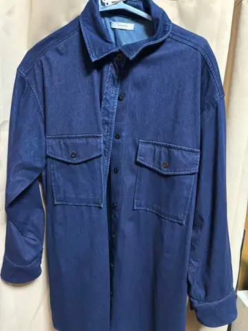 JEANASIS 다크 블루 셔츠 자켓