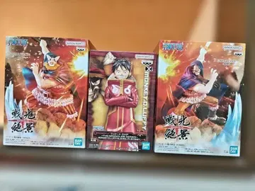 원피스 몽키 D 루피 섬광 절경 도리 브로기 3체 세트