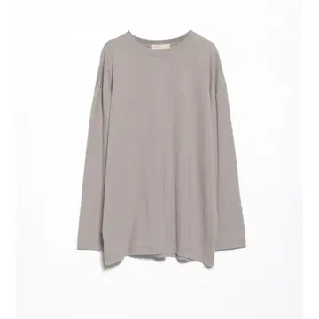 FLORENT 플로렌트 코튼 롱 슬리브 T셔츠 일본제 그레이