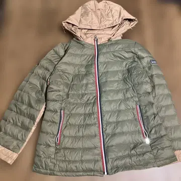 후드 부착 퀼팅 자켓