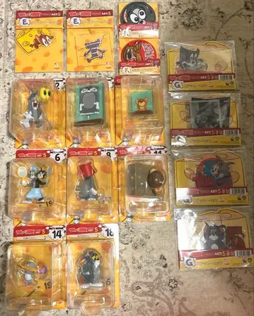 해피 복권 톰과 제리 피규어 세트