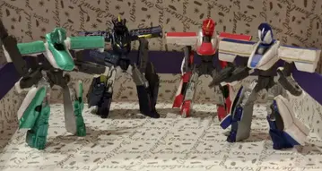 합금제 신카리온 마이크로 액션 피규어 4체 세트