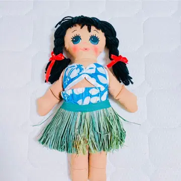 하와이안 인형 앤티크