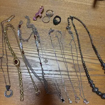 액세서리 묶음 판매 목걸이 반지 팔찌