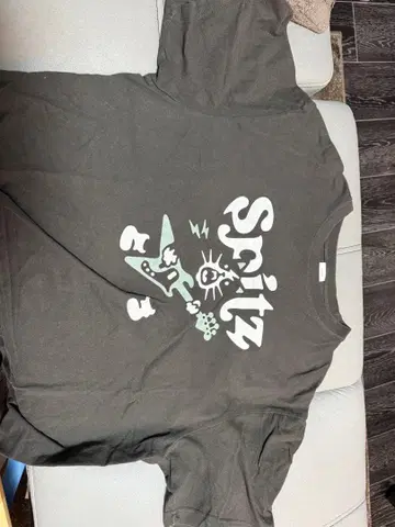 스피츠 T셔츠 XL 일렉 고양이 고양이 밴드 spitz