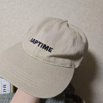 Naptime 베이지 캡 Nissy