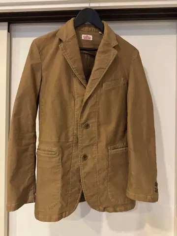 Mr. 마켓 할리우드 런치 마켓 테일러드 자켓 브라운