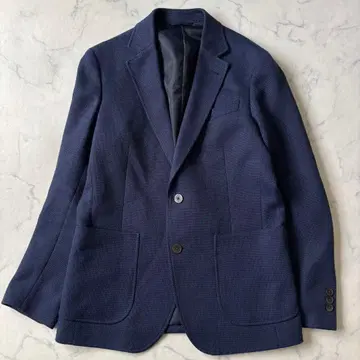 BEAMS HEART 워셔블 테일러드 자켓 네이비 48 6891
