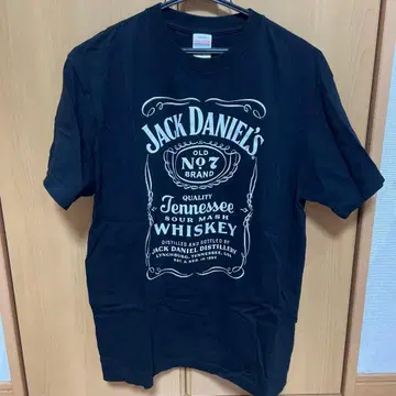 Jack Daniel's 프린트 T셔츠 L 사이즈 블랙