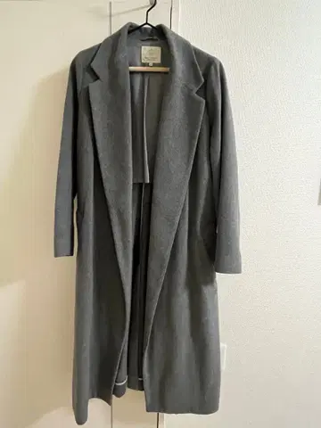 BEAUTY&YOUTH 그레이 롱 코트