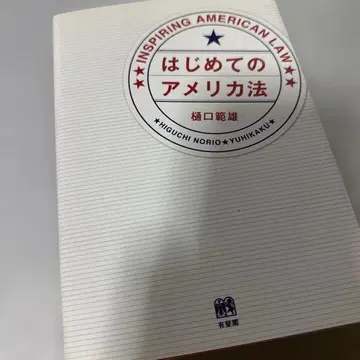 처음 배우는 미국법 히구치 노리오 저