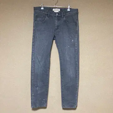 REMI RELIEF 레미 릴리프 데님 팬츠 페인트 가공