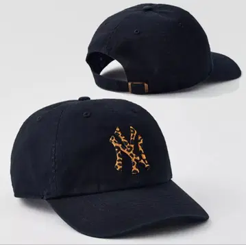 47 브랜드 블랙 레오파드 무늬 캡 Urban Outfitters