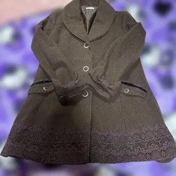 axes femme 코트 리본 레이스 페어리 그런지 리즈리사