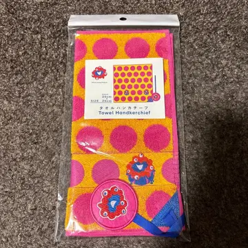 미야쿠미야쿠 타월 손수건 만박 도트 무늬
