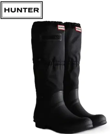 HUNTER 방수 롱 부츠 블랙 29cm