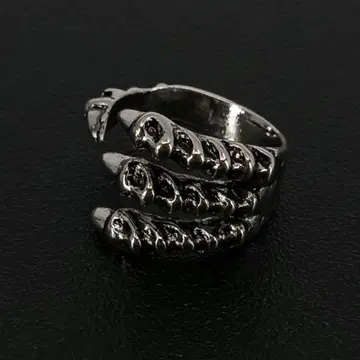 실버 스컬 반지 은 남성용 13 드래곤