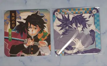 귀멸의 칼날 원화전 아트 코스터 토미오카 기유