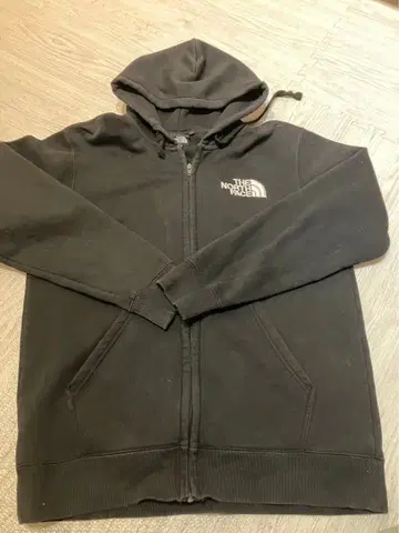 THE NORTH FACE 블랙 풀 지퍼 후디 여성용 M 사이즈