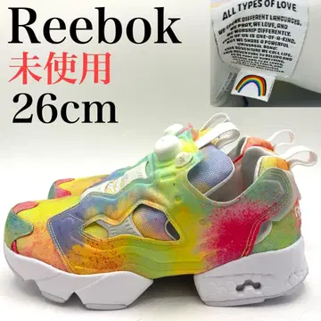 리복 스니커즈 26cm 인스타 펌프 퓨리 멀티 컬러