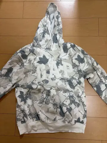 GAP 카모 패턴 후드티 L 사이즈