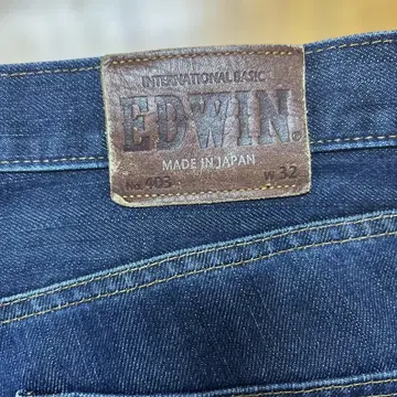 EDWIN 슬림핏 데님 32