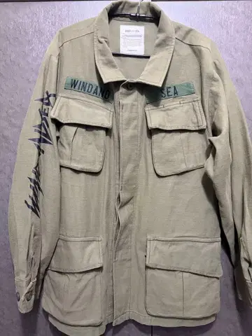 WIND AND SEA Band Jungle Fatigue Jacket