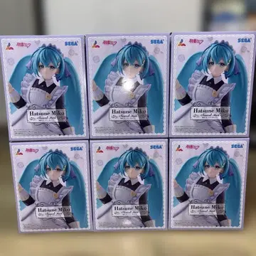 [ 미개봉 ] [ 무료배송 ] [ 6개 ] 하츠네 미쿠 피규어