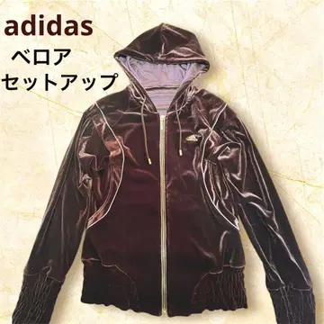 아디다스 벨로아 셋업 브라운 [ L ]