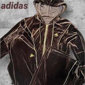 아디다스 벨로아 셋업 브라운 [ L ]