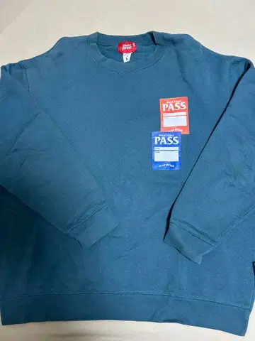 [ 레어 XL ] over print 맨투맨 속기모 백 프린트 완판템