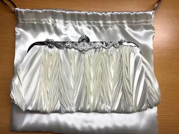 [ LEJA ] 4WAY 플리츠 펄 핸드백