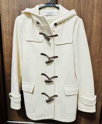 UNITED ARROWS 아이보리 더플 코트
