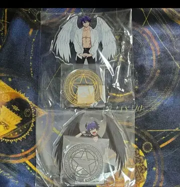 복숭아 우울 이치노세 사계절 BIG 아크릴 스탠드 천사와 악마 2개 세트