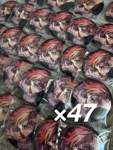 18TRIP 에이트리 화이트 빛 류이 캔뱃지 47개