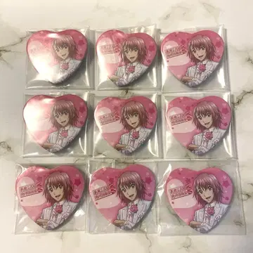 미남고등학교 지구방위부 자오 리츠 캔뱃지 9개 세트 3