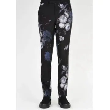 ladmusician 꽃무늬 슬랙스