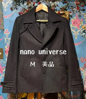 새상품급 여성용 nano universe 스텐카라 코트 M 울 70